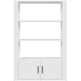  Komoda bijela 80 x 30 x 119,5 od konstruiranog drva | Eponuda.com