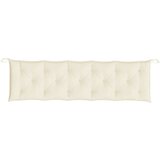 vidaXL Jastuk za vrtnu klupu krem bijeli 180 x 50 x 7 cm od tkanine | shoptok.hr