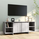vidaXL TV ormarić boja sivog hrasta sonome 130 x 35 x 50 cm od iverice | shoptok.hr