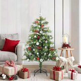  Umjetno božićno drvce 150 LED lampica Topla bijela PVC i metal | shoptok.hr
