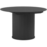 Unique Furniture Okrogla raztegljiva jedilna miza ø 120 cm Nola – | Shoptok.si