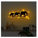 Wallity zidna dekoracija Elephant 070, 15x50cm, Crna | Eponuda.com
