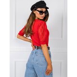 RUE PARIS Blouse-TP-BZ-5552.70-red | Shoptok.si