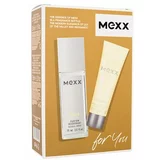 Mexx woman darovni set dezodorans 75 ml + gel za tuširanje 50 ml za žene