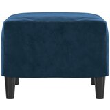  Stolček za noge moder 60x50x41 cm žamet, (20983909) | Shoptok.si