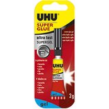  LJEPILO TRENUTAČNO 2G SUPER GLUE GEL UHU BLISTER | shoptok.hr