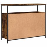  Komoda boja dimljenog hrasta 100x35x80 cm konstruirano drvo | shoptok.hr