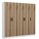 Woody Fashion Ormar Noah-8223, 225x210x35 cm, Boje hrasta | Eponuda.ba
