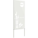 Dekorativna ploča za vrt Bijelo 50 x 140 cm | shoptok.hr