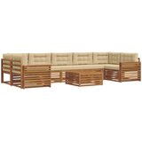  Set vanjskih sofa 8 kom. Prirodna i bež | shoptok.hr