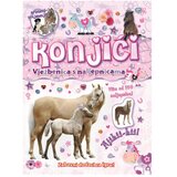 Lusio Konjići vježbenica s naljepnicama, Roza Cijene