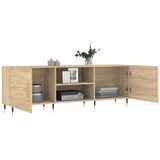 TV ormarić boja hrasta 150x30x50 cm od konstruiranog drva | shoptok.hr