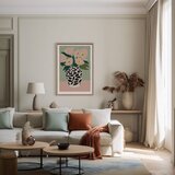 Styler Tiskana slika z okvirjem 50x70 cm Spotted Vase – | Shoptok.si