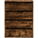  Kutna komoda s ladicama boja dimljenog hrasta 60x41x76cm drveni | shoptok.hr