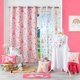 Douceur d intérieur Ružičasta zavjesa 140x260 cm Princesse Licorne – | shoptok.hr