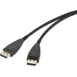 Renkforce DisplayPort Priključni kabel [1x Muški konektor DisplayPort - 1x Muški konektor DisplayPort] 20 m Crna Cijene