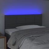  LED uzglavlje tamnosivo 100x5x78/88 cm od tkanine | shoptok.hr