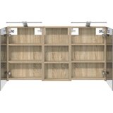  Set ormarića za kupaonicu 3 kom. 110 x 10,5 x 60,5 cm | shoptok.hr