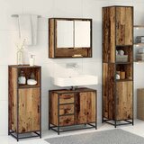  Set namještaja za kupaonicu 3 pcs Staro drvo Konstruirano drvo | shoptok.hr