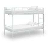 vidaXL pograd bel kovinski 90x200 cm | Shoptok.si