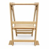 Ginger Home Montessori kula sklopiva pomoćna stolica za kuhinju, learning tower od masivnog drva, 51x47x91,5 cm | shoptok.hr