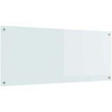  Kuhinjski zid Bijelo 120 x 50 cm Staklo otporno na udarce | shoptok.hr