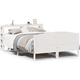 vidaXL Okvir kreveta bez madraca bijeli 120 x 200 cm masivna borovina | shoptok.hr