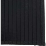 vidaXL Preproga pravokotna črna 60x1000 cm bambus | Shoptok.si