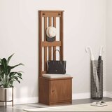 vidaXL Drvo za dvoranu SANDENS 45x40x159,5 cm puno drvo bor | shoptok.hr