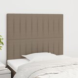  Uzglavlje boje taupe 80x5x118/128 cm tkanina | shoptok.hr
