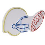 WALLXPERT dekorativna plastična led rasveta nfl football red multicolor | ePonuda.com