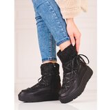 SHELOVET Women's snow boots on the platform black Shelovet | Shoptok.si