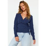 Trendyol Sweater - Blue - Regular fit Cene