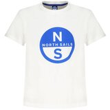North Sails Bijela Majica Kratkih Rukava za Djecu Cijene