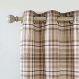 Catherine Lansfield Rjave flanelne izolacijske zavese v kompletu 2 ks 229x229 cm Cullen Thermal Check – u