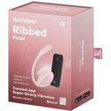 Satisfyer Ribbed Petal - radijsko vibracijsko jajce (roza) | Shoptok.si