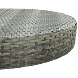  Vrtni stol sivi 75,5 x 106 cm od poliratana | Eponuda.ba
