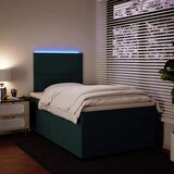  Krevet box spring s madracem tamnozeleni 120x190 cm baršunasti | shoptok.hr
