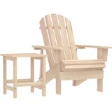  Vrtna stolica Adirondack sa stolićem od masivne jelovine | shoptok.hr