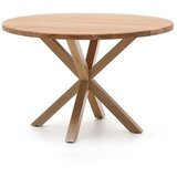 Kave Home Okrogla jedilna miza z mizno ploščo iz akacije ø 120 cm Argo – | Shoptok.si