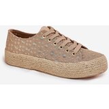 Lee Cooper Patterned Women's Platform Sneakers With Weaving | shoptok.hr