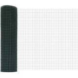 vidaXL Zelena žična ograja 0.8x25 m Jeklo | Shoptok.si