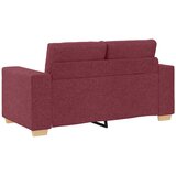  Dvosjed, sofa, vino crvena, 160x77x82 cm, tkanina | shoptok.hr