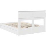  Krevet s od storage Bijelo 140 x 200 cm Konstruirano drvo | shoptok.hr