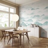  Foto tapeta - Mountains in the Fog 350x256 Vodootporna | shoptok.hr
