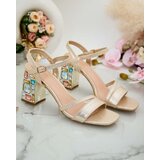 Resti Women's Solepte rhinestone post sandals | Shoptok.si