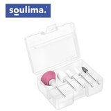 Soulima 27229 brezžična električna brusilica za nohte 18.000 o/min, USB-C, 6 nastavkov | Shoptok.si