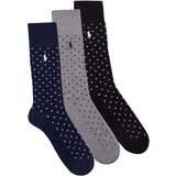 Polo Ralph Lauren 86255PK-3PK DOT-CREW SOCK-3 PACK Višebojna