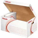KUTIJA ARHIVSKA-KONTEJNER ZA ARHIVSKE KUTIJE S POKLOPCEM STANDARD ESSELTE 128900 BIJELA
