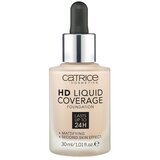 Catrice hd liquid coverage 24H dolgoobstojna tekoča podlaga 30 ml odtenek 010 light beige | Shoptok.si